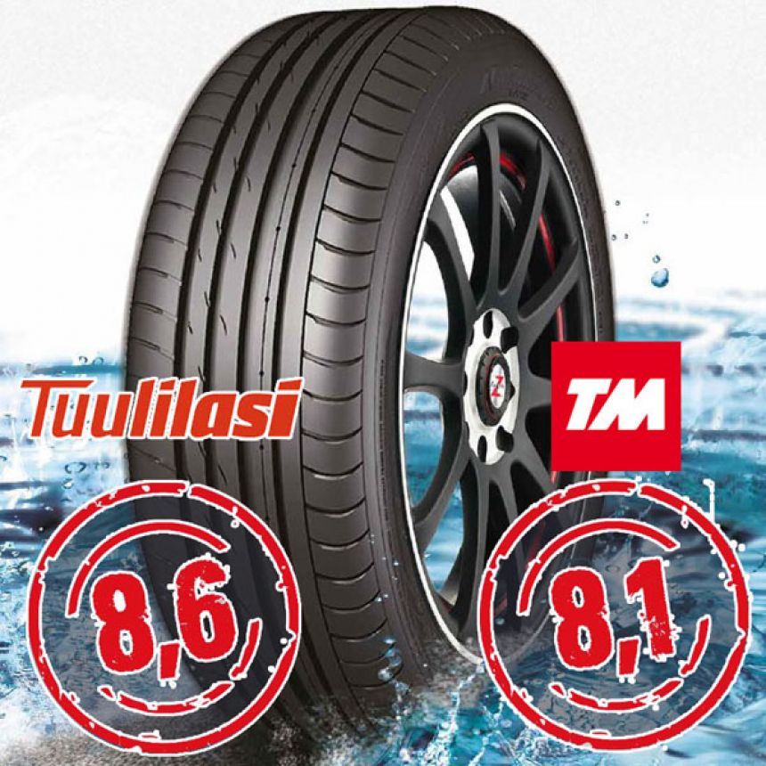 Sportnex AS-2+ TM- ja Tuulilasi-testimenestys 315/35-20 Y